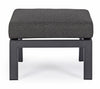 Bizzotto Pouf da giardino Kledi Antracite