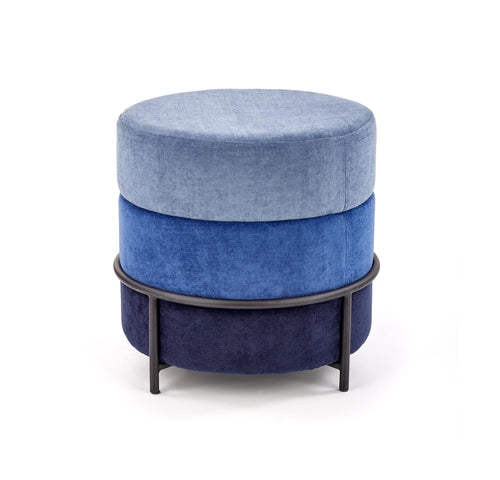 Halmar Pouf in tessuto Paladis Blu