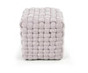 Halmar Pouf in tessuto Rayley Grigio