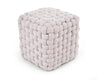 Halmar Pouf in tessuto Rayley Grigio