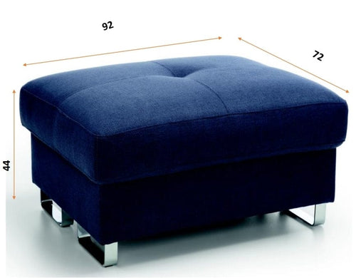 Pouf ottomano Casto Blu (1)