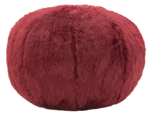 Puff Plush Bordeaux cm Ø 50x30