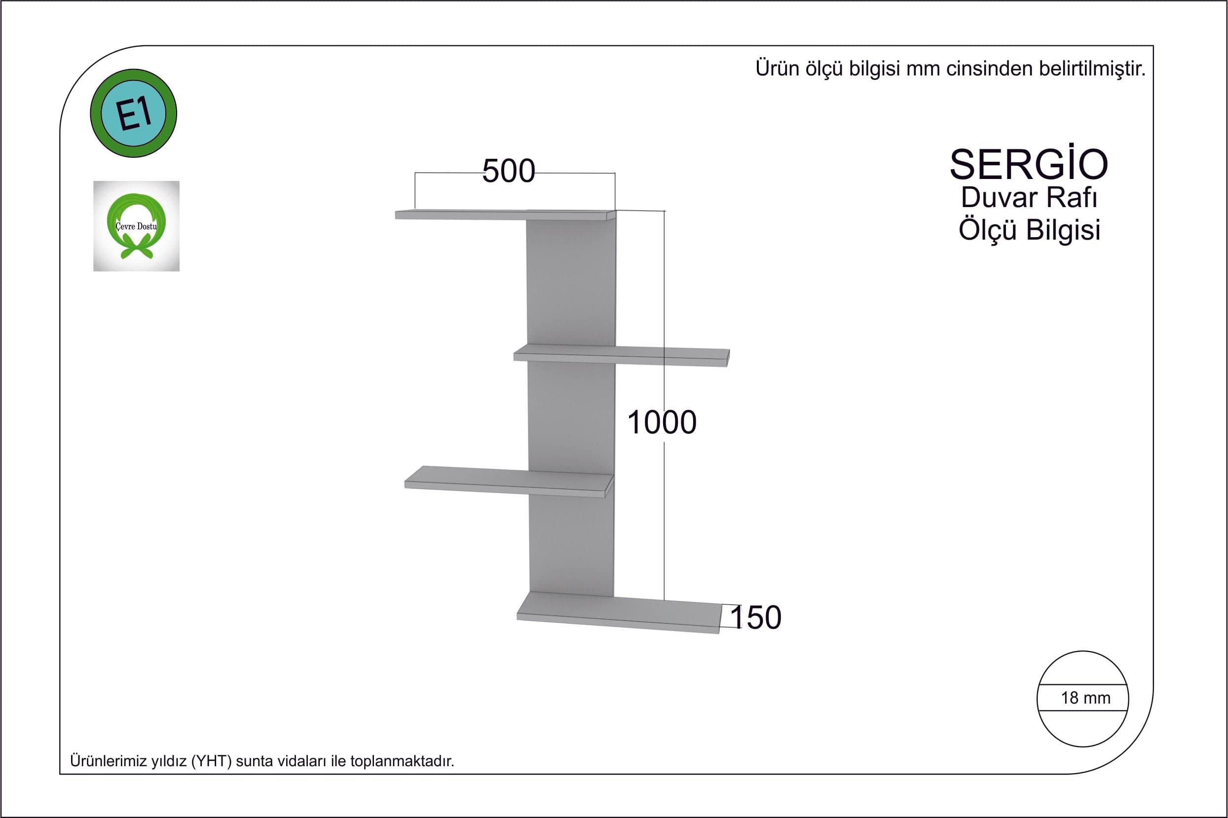 Scaffale da muro Sergio Noce (1)