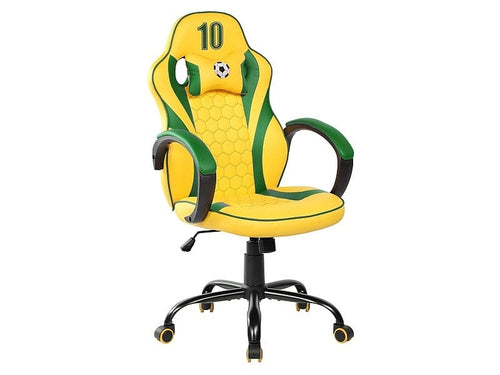 Sedia da gaming Braxton Giallo