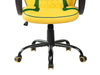 Sedia da gaming Braxton Giallo (5)