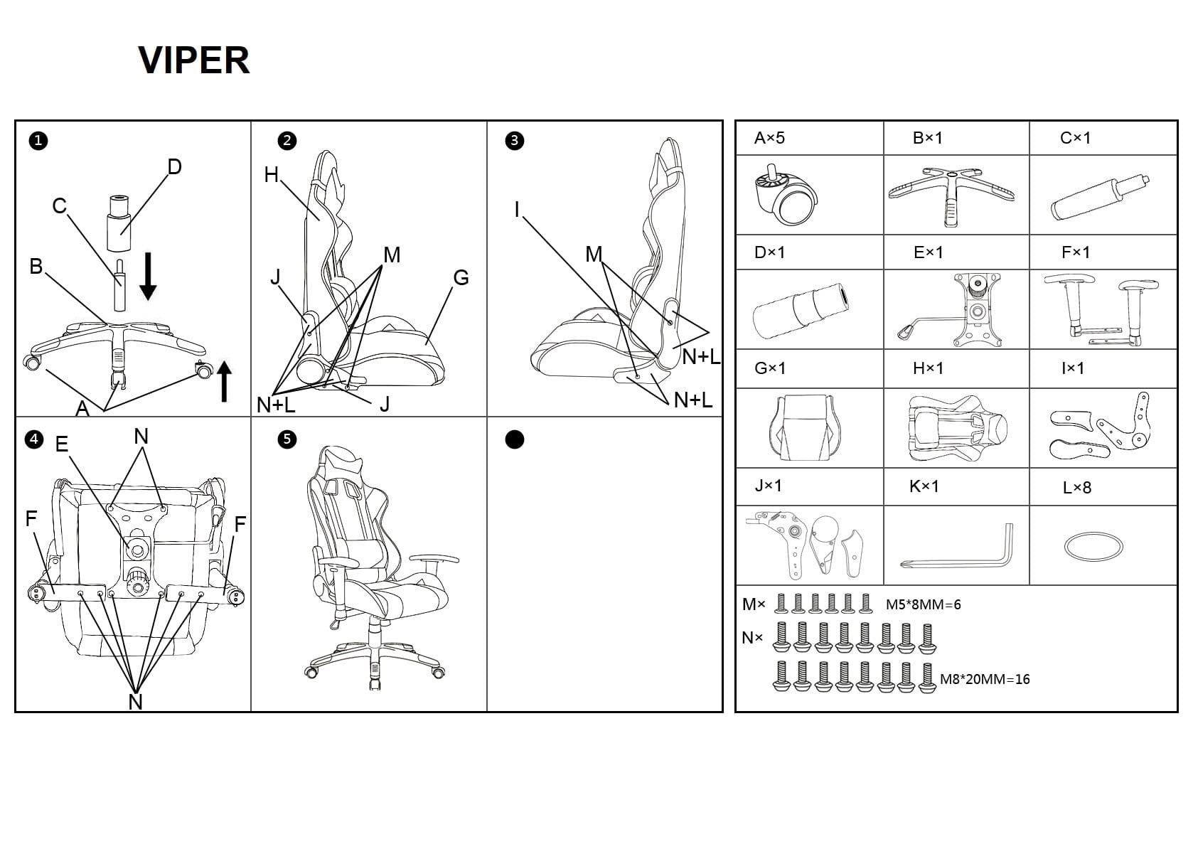 Sedia da gaming Vesper Giallo (2)