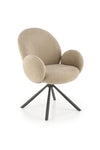 Sedia da pranzo in tessuto Kai-498 Beige