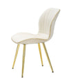 Sedia Paris Space Crema /Gold Set 2 Pz cm 46x58x77 (5)