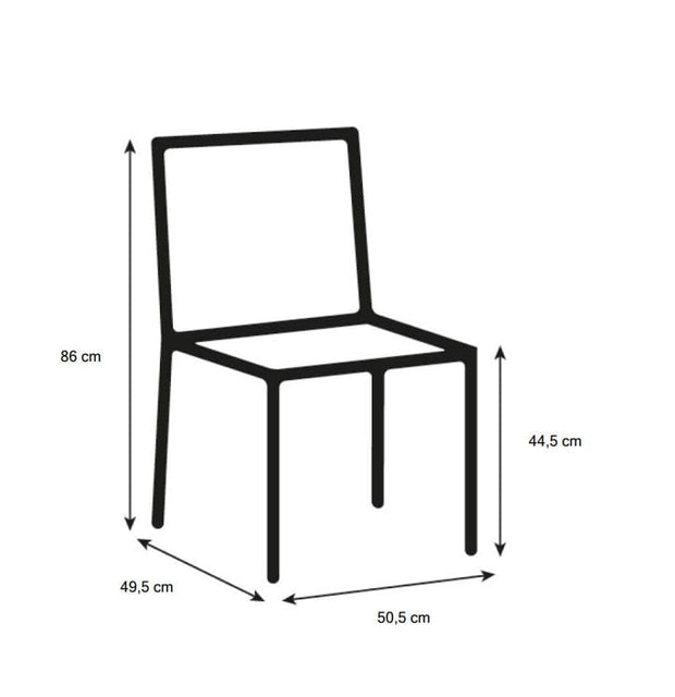 Set di 2 sedie da pranzo in legno Riano Nero (9)