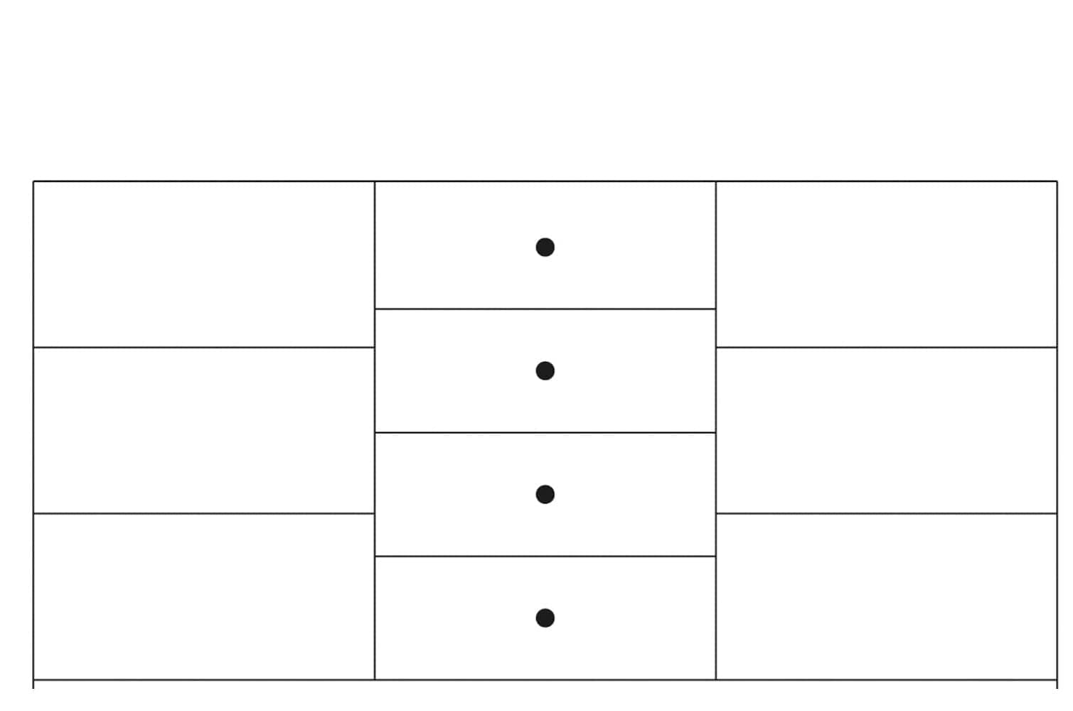 Set di 6 pezzi di mobili da soggiorno Desjo Oak San Remo (4)