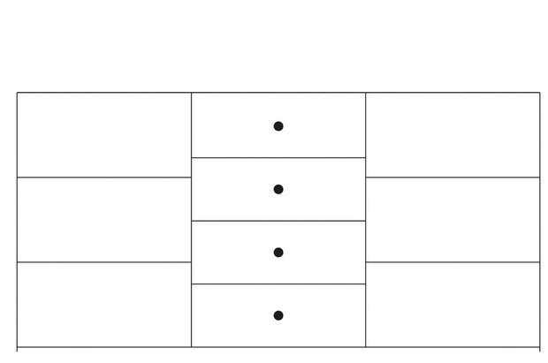 Set di 6 pezzi di mobili da soggiorno Desjo Oak San Remo (4)