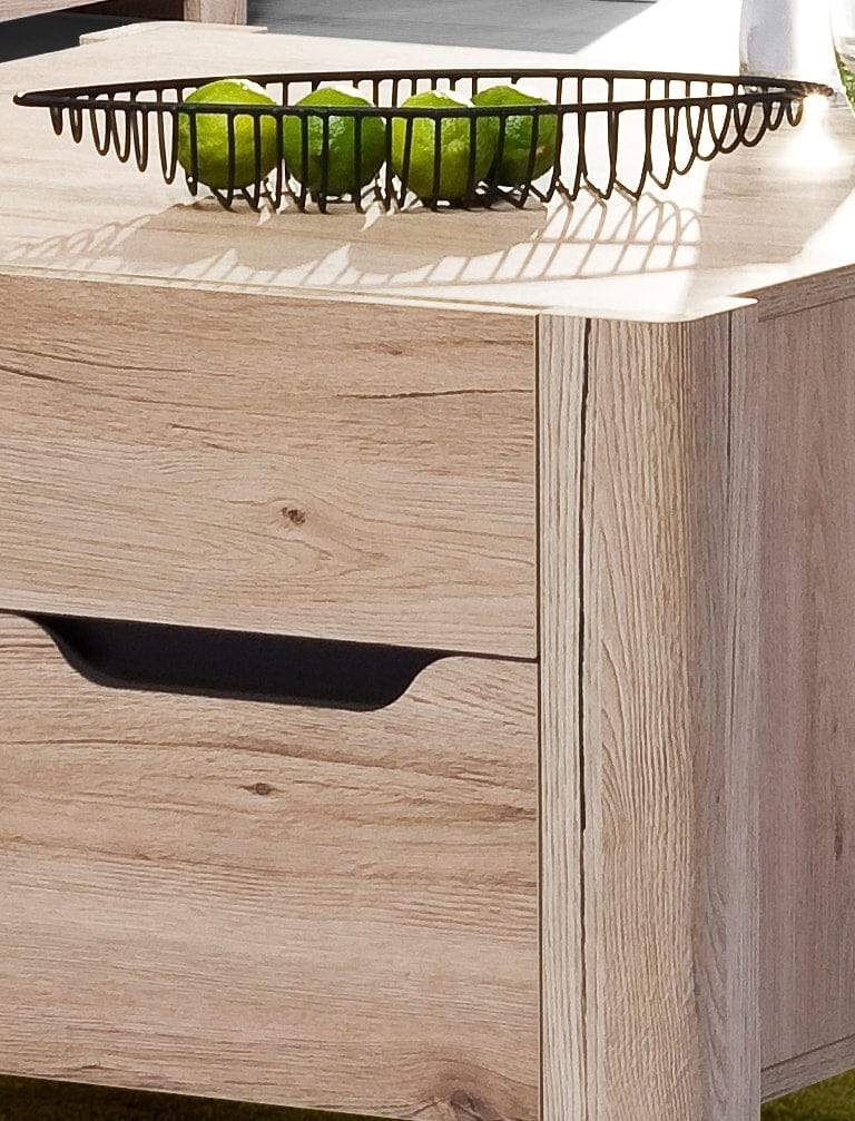 Set di 6 pezzi di mobili da soggiorno Desjo Oak San Remo (22)