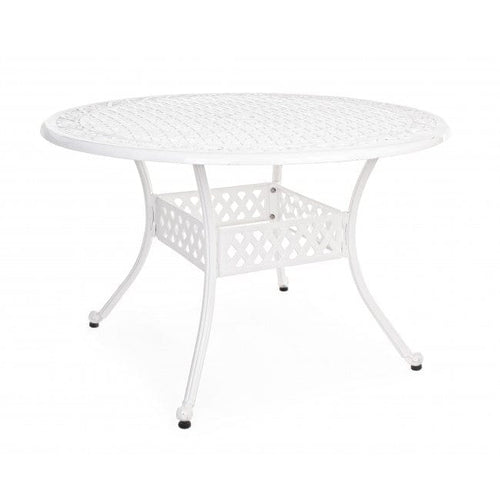 Set di mobili da giardino Faenza Bianco, 5 pezzi (1)