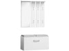 Set mobile da ingresso 2 pezzi Peer-001 Bianco