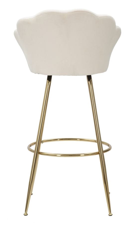 Sgabello Bar Vienna Crema cm 55x53x110 (Altezza Seduta 88 cm) (3)
