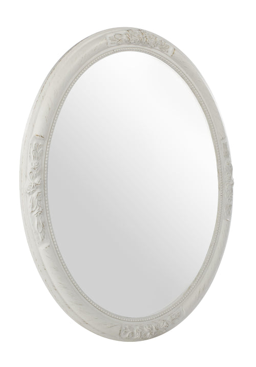 Bizzotto Specchio Miro Oval Bianco