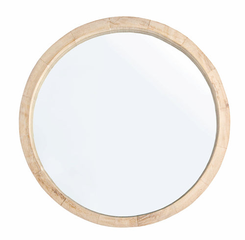 Bizzotto Specchio Tiziano Round D42 Naturale