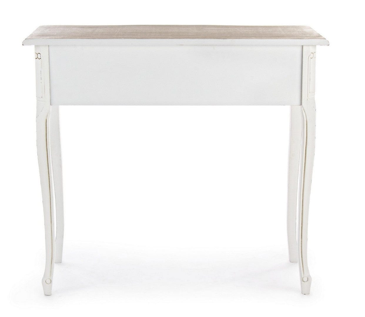 Tavolino consolle con 2 cassetti Justine Naturale (2)