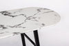 Tavolino consolle Marble Bianco (2)