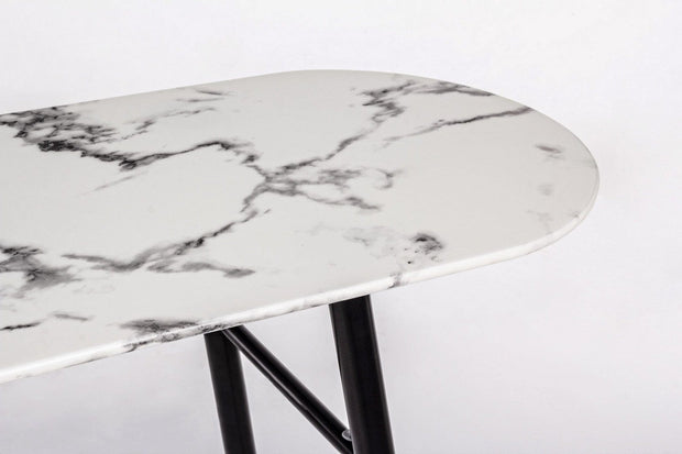 Tavolino consolle Marble Bianco (2)