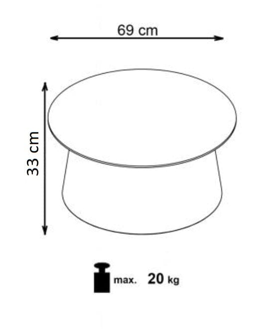 Tavolino da caffè Azael Naturale (7)