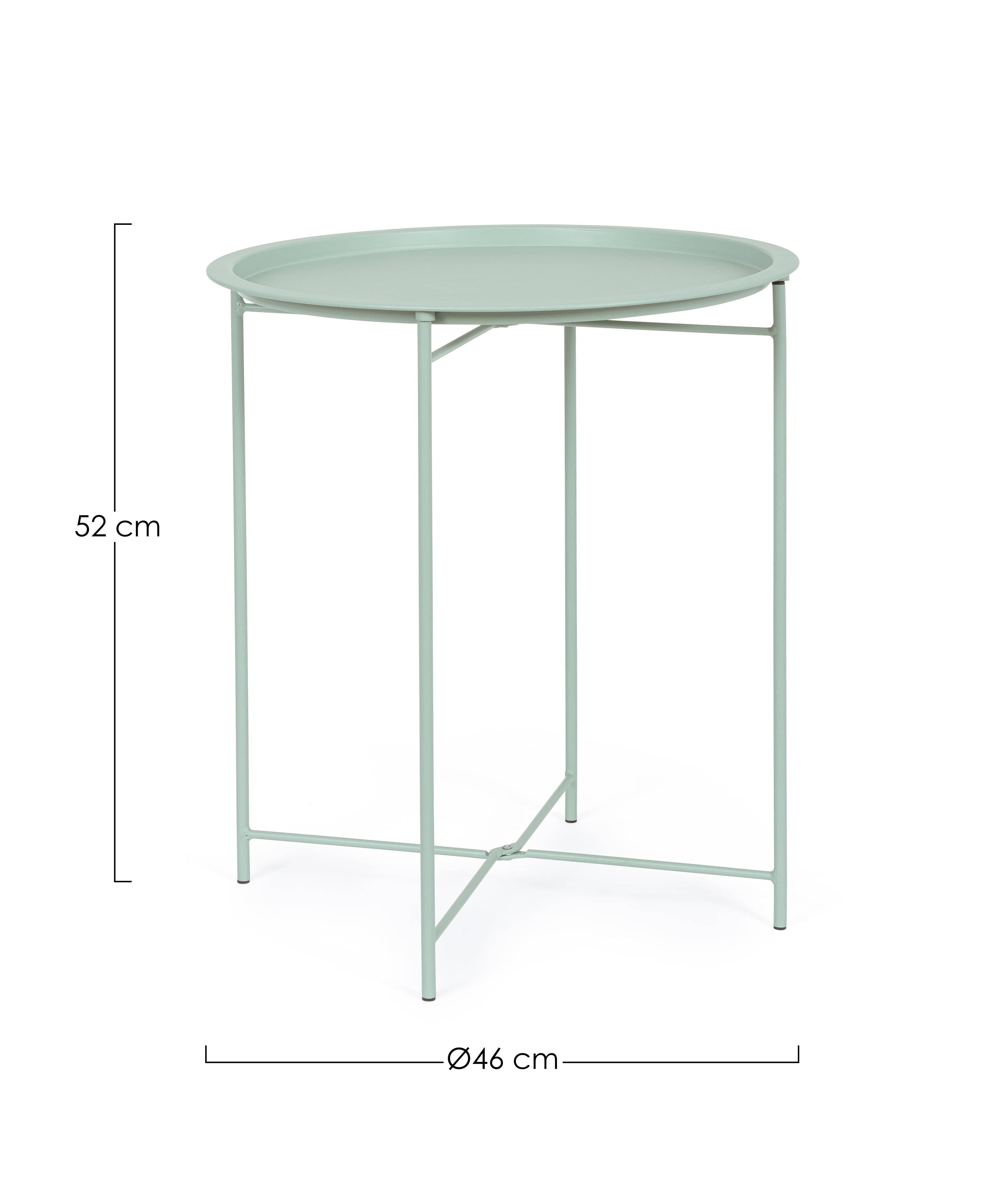 Bizzotto Tavolino da giardino Wissant W-Tray D46 Verde