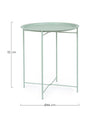 Bizzotto Tavolino da giardino Wissant W-Tray D46 Verde