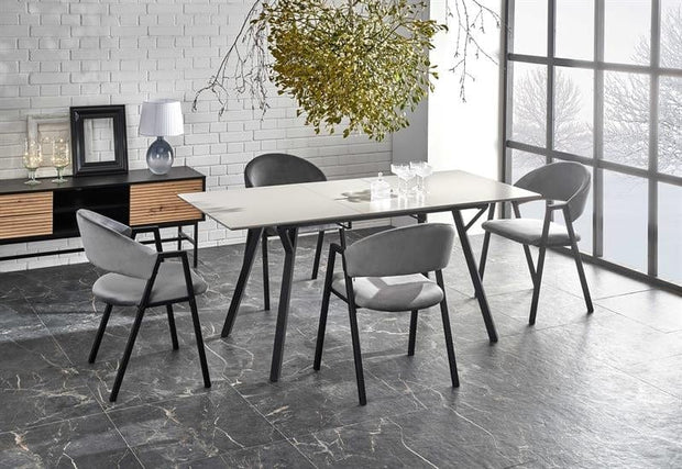 Halmar Tavolo da pranzo estensibile Ballari II Grigio