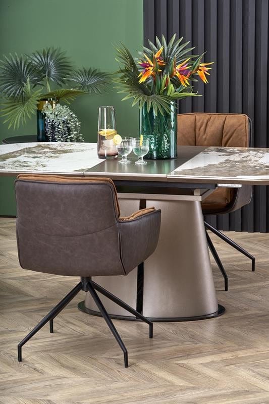 Halmar Tavolo da pranzo estensibile Robis Beige