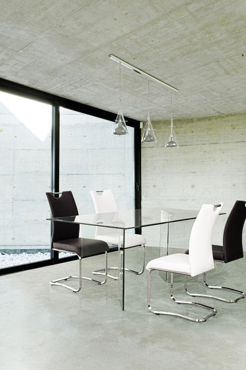 Bizzotto Tavolo da pranzo Iride Rectangular Trasparente